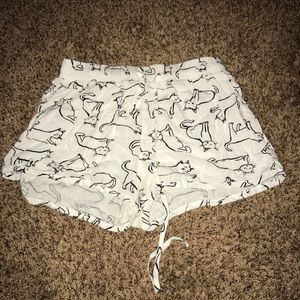 Cat comfy shorts from forever 21